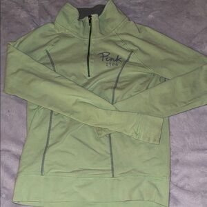 PINK Victoria's Secret Mint Green Yoga Jacket
